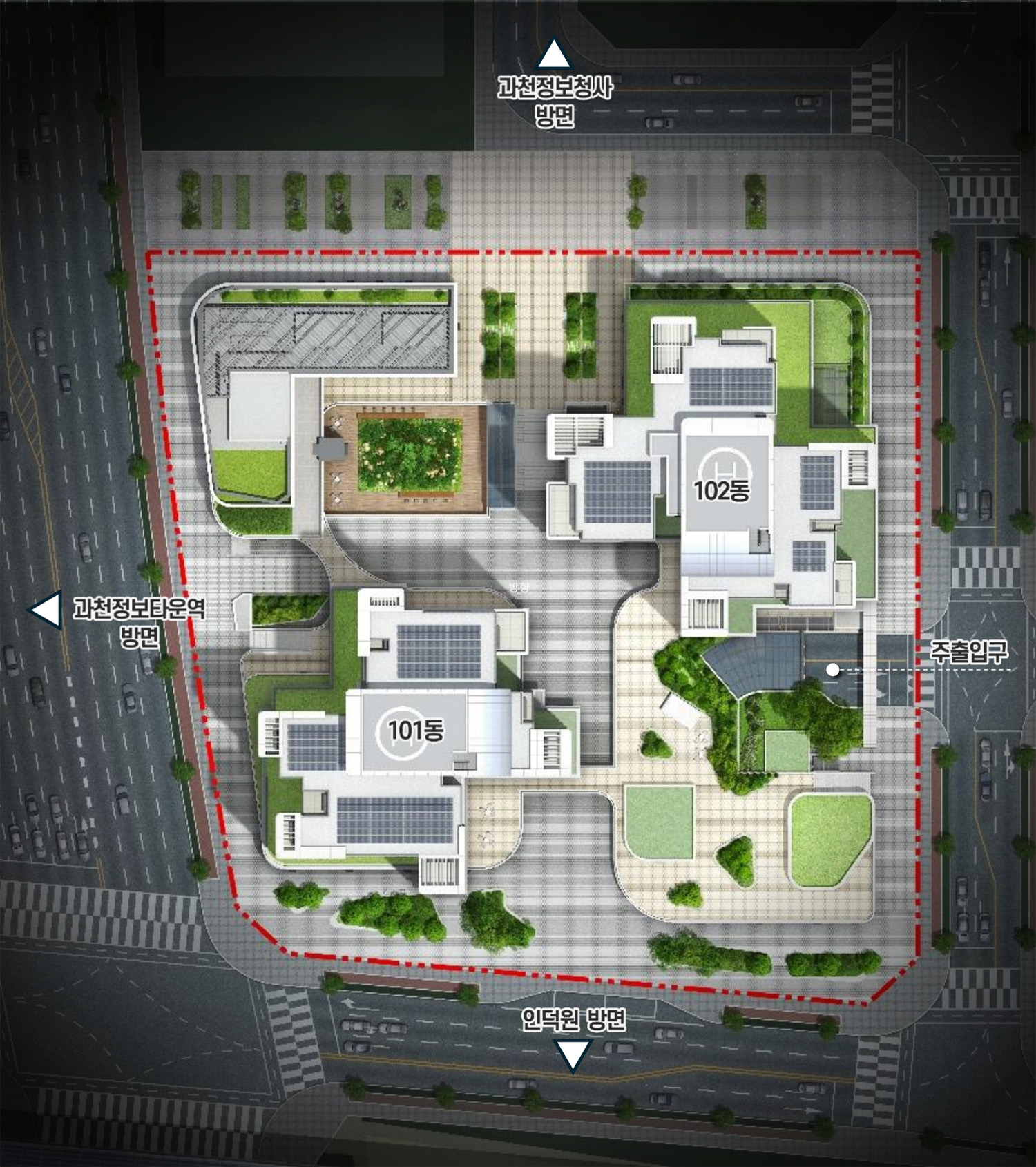 해링턴스퀘어 과천 bcd